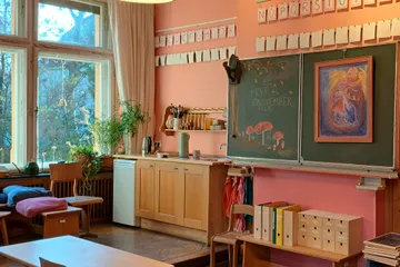 Das schön gestaltete Klassenzimmer 2c